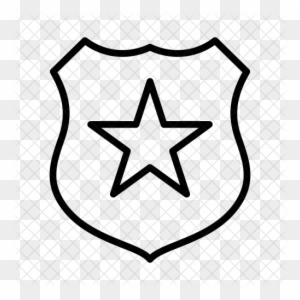 Police Badge Icon - Police Badge Icon