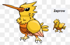 Spearow Pokemon Zaprow Fusion - Zapdos Evolution Chart