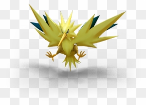 Zapdos Is An Avian Pokémon With Predominantly Yellow - Water Lily