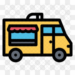 Food, Truck, Vehicle, Machine, Transportation, Transport - Food Truck Icon .png