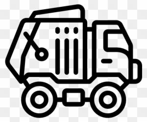 Garbage Truck Free Icon - Truck