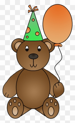 Birthday Bear Clipart