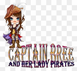Captain Bree And Her Lady Pirates - Girl Pirate Cartoon