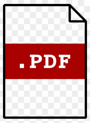 Portable Document Format Computer Icons Clip Art - Pdf Clipart