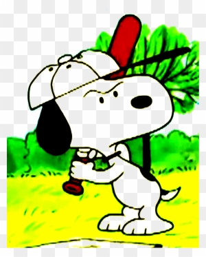 Snoopy Playing Baseball By Bradsnoopy97 On Deviantart - Snoopy Baseball