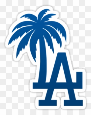 La Palm Trees By Presentdank Los Angeles Dodgers - La Palm Tree Tattoo