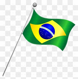 Brazil Flag Transparent Background - Brazil Flag No Background