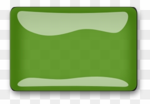 Green Rectangle Blank Button Svg Clip Arts 600 X 418 - Icon
