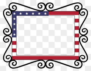 Us Flag Frame - Union Jack Frame