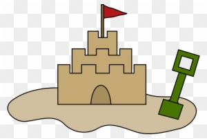 Banner Free Sand Castle - Sand Castle Clipart Png