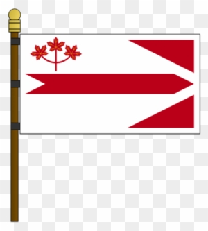 Alternate Naval Ensign By Kristberinn - Canada Red Ensign Gold Maple Leaf