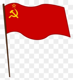 Soviet Russian Flag Clipart - Soviet Union Flag Emoji - Free ...
