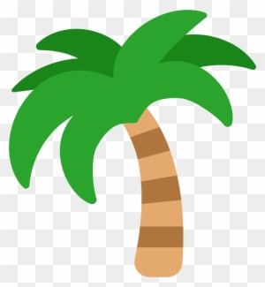 Emoji Sticker Tree Clip Art - Palm Tree Emoji Png