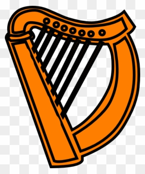 Download Irish Harp Clipart - Celtic Harp Clip Art - Free Transparent PNG  Clipart Images Download