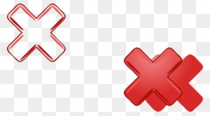 Animated Cross Mark Gif - Wrong Clipart, HD Png Download - 600x596 PNG 