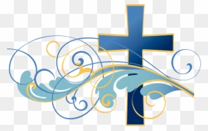 Image Of Christian Cross Clipart Baptism Cross Clip - Religious Funeral Clip Art
