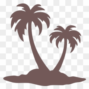 Palm Tree Island - Palm Tree Drawing Simple