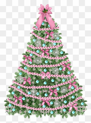 Transparent Christmas Tree With Pearls Png Picture - Portable Network Graphics