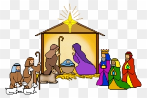 Download Drive Through To Experience Our Living Nativity With Nativity Scene Clip Art Free Transparent Png Clipart Images Download