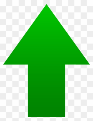 Notched Arrow Icon - Green Arrow Icon Png