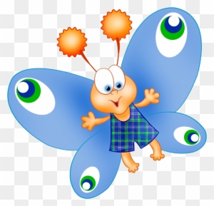 Детский Сад - Google Търсене - Butterfly Cartoon Clipart Cute