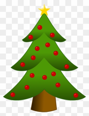 Christmas Tree Clipart 25, - Cute Christmas Tree Drawing