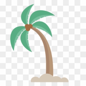 Pin Palm Tree Clip Art Transparent - Cute Palm Tree Png