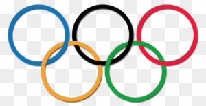 Swim With An Olympian - Olympic Rings Transparent Background
