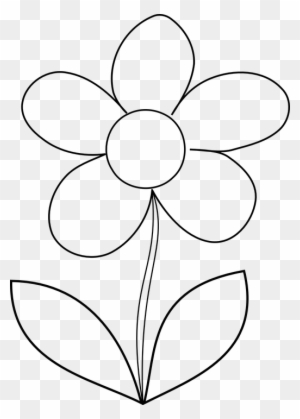 Flower Outline Clipart Transpa