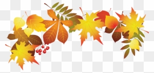 Transparent Autumn Leaves Decoration Png Clipart Image - Fall Leaves Transparent Background