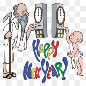 New Years Eve Father Time Clip Art Freequotesclubcom - New Years Baby Clip Art 2018