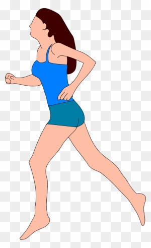 Cartoon Girl Running Gif