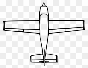 Free Vector Wirelizard Top Down Airplane View Clip - Birds Eye View Of A Plane