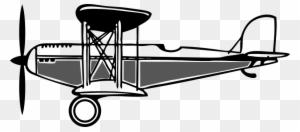 Similar Clip Art - Biplane Clipart