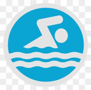 Swim Party Logo Clip Art - Swimming Lessons Clip Art
