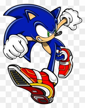 The Hi-speed Shoes From Below - Sonic Adventure 2 Shoes