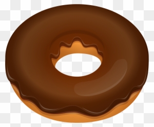 Donut Clipart Biezumd - Chocolate Donut Clipart
