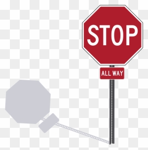 Big Image - Stop Sign Png Transparent