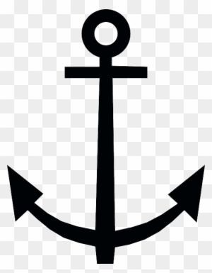 Black And White Anchor Free Vector Graphic Anchor Anchorage - Draw An Anchor Tattoo