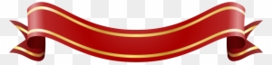 Similar Clip Art - Red Gold Banner Ribbon