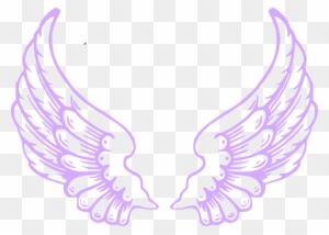 Purple Angel Wings