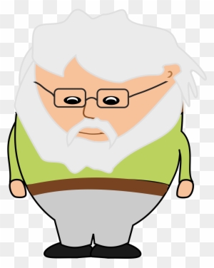 Big Image - Old Man Clip Art