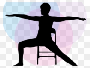 Chair Yoga Clipart - Chair Yoga Clip Art