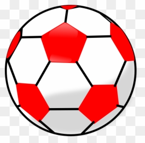 Red And White Soccer Ball
