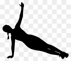 Clipart - Silhouette Fitness Png