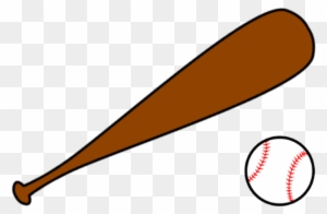 Flying - Baseball Bat Clip Art
