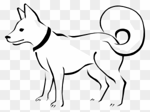 Clipart Info - Dog Black And White