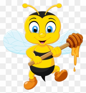Bee Clipart Kindergarten - Cartoon Honey Bee