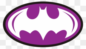 Batman Clipart Vector - Batman Logo Png Purple