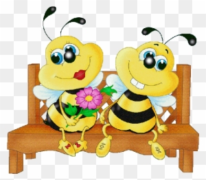 Discover Ideas About Bee Happy - Honey Bee In Love